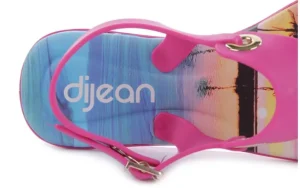 Sandały 261 985 Violet Coast, Róż, Guma | Dijean Fashion