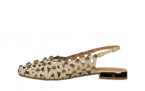 Sandały Calamus Off White 602206, Beżowy, Skóra naturalna | Gioseppo Outlet