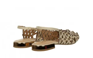 Sandały Calamus Off White 602206, Beżowy, Skóra naturalna | Gioseppo Outlet