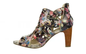 Sandały Albane 04 Dorian 202016, Wielokolorowy, Skóra naturalna | Laura Vita Clearance