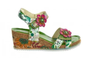 Sandały Bonito 13 Vert 202048, Zielony, Skóra naturalna | Laura Vita New