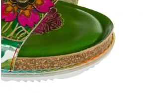 Sandały Bonito 13 Vert 202048, Zielony, Skóra naturalna | Laura Vita New