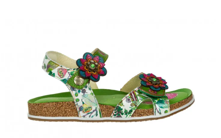 sanday_laura_vita_brcyano_0.webp Sandały Brcyano 12 Vert 202059, Zielony, Skóra naturalna | Laura Vita Discount