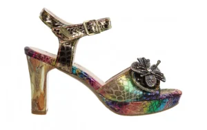 Sandały Hicao 023 Bronze 202043, Wielokolorowy, Skóra naturalna | Laura Vita Online
