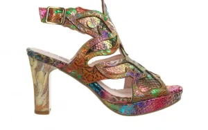 Sandały Hicao 19 Prune 202042, Wielokolorowy, Skóra naturalna | Laura Vita Hot