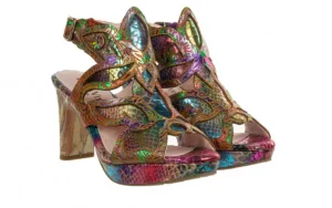 Sandały Hicao 19 Prune 202042, Wielokolorowy, Skóra naturalna | Laura Vita Hot