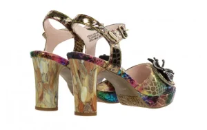Sandały Hicao 023 Bronze 202043, Wielokolorowy, Skóra naturalna | Laura Vita Online