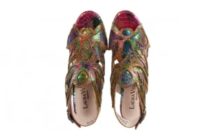 Sandały Hicao 19 Prune 202042, Wielokolorowy, Skóra naturalna | Laura Vita Hot