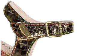 Sandały Hicao 023 Bronze 202043, Wielokolorowy, Skóra naturalna | Laura Vita Online