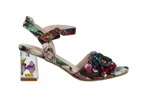 Sandały Lucieo 25 Noir 202032, Wielokolorowy, Skóra naturalna | Laura Vita Hot
