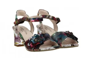 Sandały Lucieo 25 Noir 202032, Wielokolorowy, Skóra naturalna | Laura Vita Hot