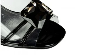 Sandały Matia 07 Noir 202052, Czarny, Skóra naturalna | Laura Vita Best