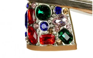 Sandały Mily 01 Or 202053, Złoty, Skóra naturalna | Laura Vita New