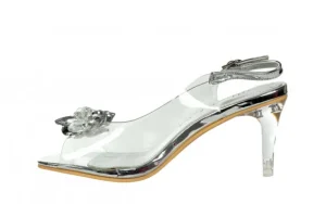 Sandały Laura Vita Mira 01 Blanc 202054, Srebrny, Skóra naturalna | Bayla Hot