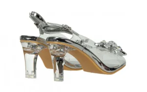 Sandały Laura Vita Mira 01 Blanc 202054, Srebrny, Skóra naturalna | Bayla Hot