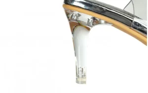 Sandały Laura Vita Mira 01 Blanc 202054, Srebrny, Skóra naturalna | Bayla Hot