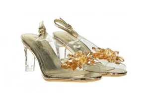 Sandały Mira 01 Dore 202055, Złoty, Skóra naturalna | Laura Vita Discount