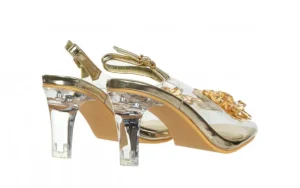 Sandały Mira 01 Dore 202055, Złoty, Skóra naturalna | Laura Vita Discount