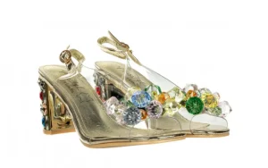 Sandały Missy 01 Dore 202056, Złoty, Skóra naturalna | Laura Vita Discount