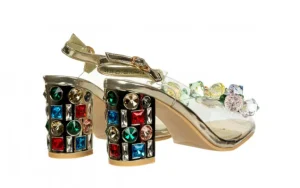 Sandały Missy 01 Dore 202056, Złoty, Skóra naturalna | Laura Vita Discount