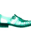 Sandały Heart Sandal Capetos AD Green Transparent 010407, Zielony, Guma | Melissa Clearance