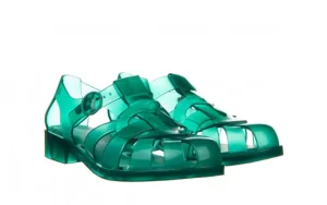 Sandały Heart Sandal Capetos AD Green Transparent 010407, Zielony, Guma | Melissa Clearance
