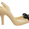 Sandały Lady Dragon Hot Ad Beige Black 010469, Beżowy, Guma | Melissa Fashion
