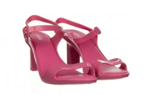 Sandały Lady Emme Ad Pink Glitter 010437, Różowy, Guma | Melissa Fashion