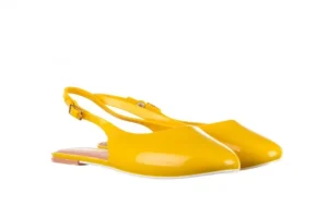 Sandały Lipstick Ad Yellow Brown White, Żółty, Guma | Melissa Outlet