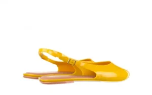 Sandały Lipstick Ad Yellow Brown White, Żółty, Guma | Melissa Outlet