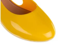 Sandały Lipstick Ad Yellow Brown White, Żółty, Guma | Melissa Outlet