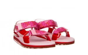Sandały Papete Rider Ad Red Pink 010441, Czerwony, Guma | Melissa Online