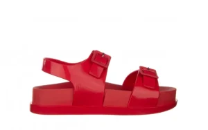 Sandały Wide Platform AD Red 010363, Czerwony, Guma | Melissa Fashion