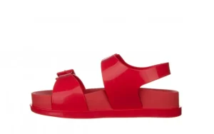 Sandały Wide Platform AD Red 010363, Czerwony, Guma | Melissa Fashion