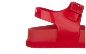 Sandały Wide Platform AD Red 010363, Czerwony, Guma | Melissa Fashion