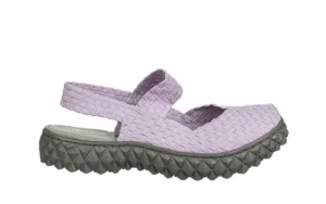 Sandały Over Sandal Violet, Fioletowy, Materiał | Rock Best