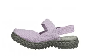 Sandały Over Sandal Violet, Fioletowy, Materiał | Rock Best