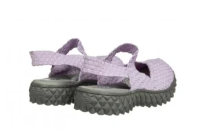 Sandały Over Sandal Violet, Fioletowy, Materiał | Rock Best