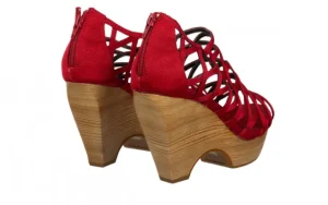 Sandały Rocketdog LOOKOUT Dark Red, Czerwony, Materiał | Bayla Sale