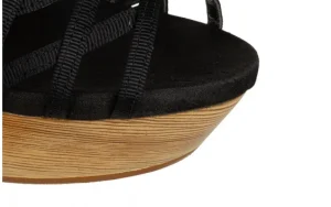 Sandały Rocketdog LOOKOUT Black, Czarny, Materiał | Bayla Clearance