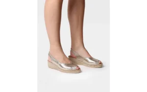 Sandały Bernia-P Platinum 204001, Złoty, Skóra naturalna | Toni Pons Clearance