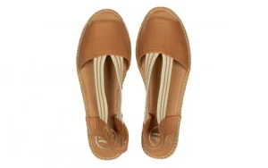 Sandały Estel-SW Cuiro Tan 204002, Beżowy, Skóra naturalna | Toni Pons Clearance