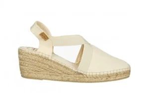 Sandały Ter Cru Ecru 204004, Beżowy, Materiał | Toni Pons Discount