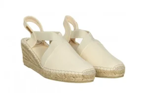 Sandały Ter Cru Ecru 204004, Beżowy, Materiał | Toni Pons Discount