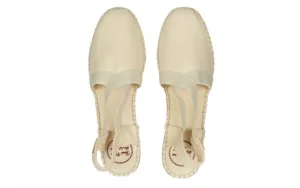 Sandały Ter Cru Ecru 204004, Beżowy, Materiał | Toni Pons Discount