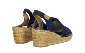 Sandały Tremp Mari Navy 204006, Granatowy, Skóra naturalna | Toni Pons Clearance