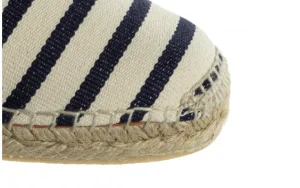 Sandały Vinaros Cru Mari Ecru Navy 204016, Granatowy, Materiał | Toni Pons Hot