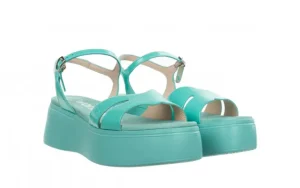 Sandały A-3710 Sea 138020, Niebieski, Skóra naturalna | Wonders Clearance