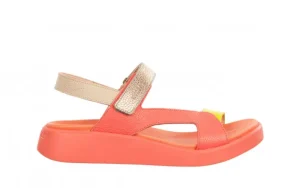 Sandały C-6543 Coral 138025, Różowy, Skóra naturalna | Wonders Hot