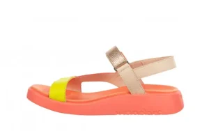 Sandały C-6543 Coral 138025, Różowy, Skóra naturalna | Wonders Hot